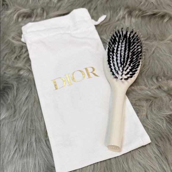 Dior Other - Dior Ivory Hair Brush with Black Bristles